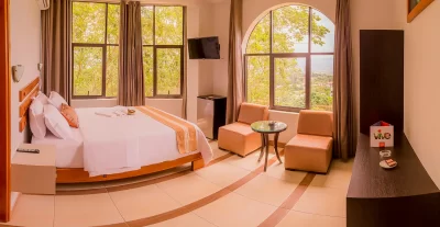 Habitación matrimonial en hotel de Tarapoto Experiencia Sumaj