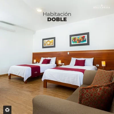 Habitación Doble – Hotel Río Cumbaza en Tarapoto