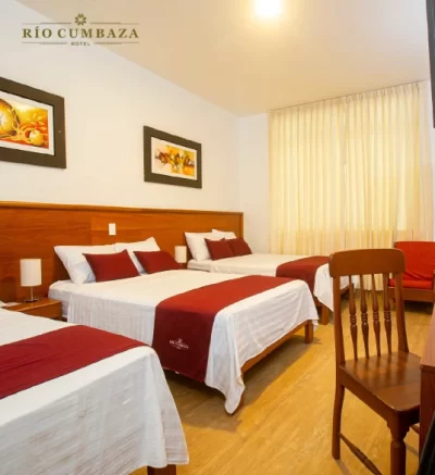 Habitación Triple – Hotel Río Cumbaza Tarapoto